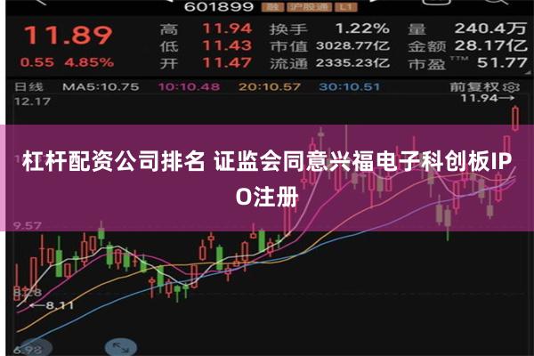 杠杆配资公司排名 证监会同意兴福电子科创板IPO注册